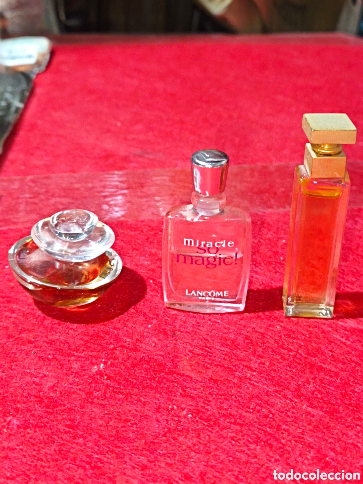 Miniaturas de perfumes antiguos: Lote de 6 perfumes miniaturas - Foto 2