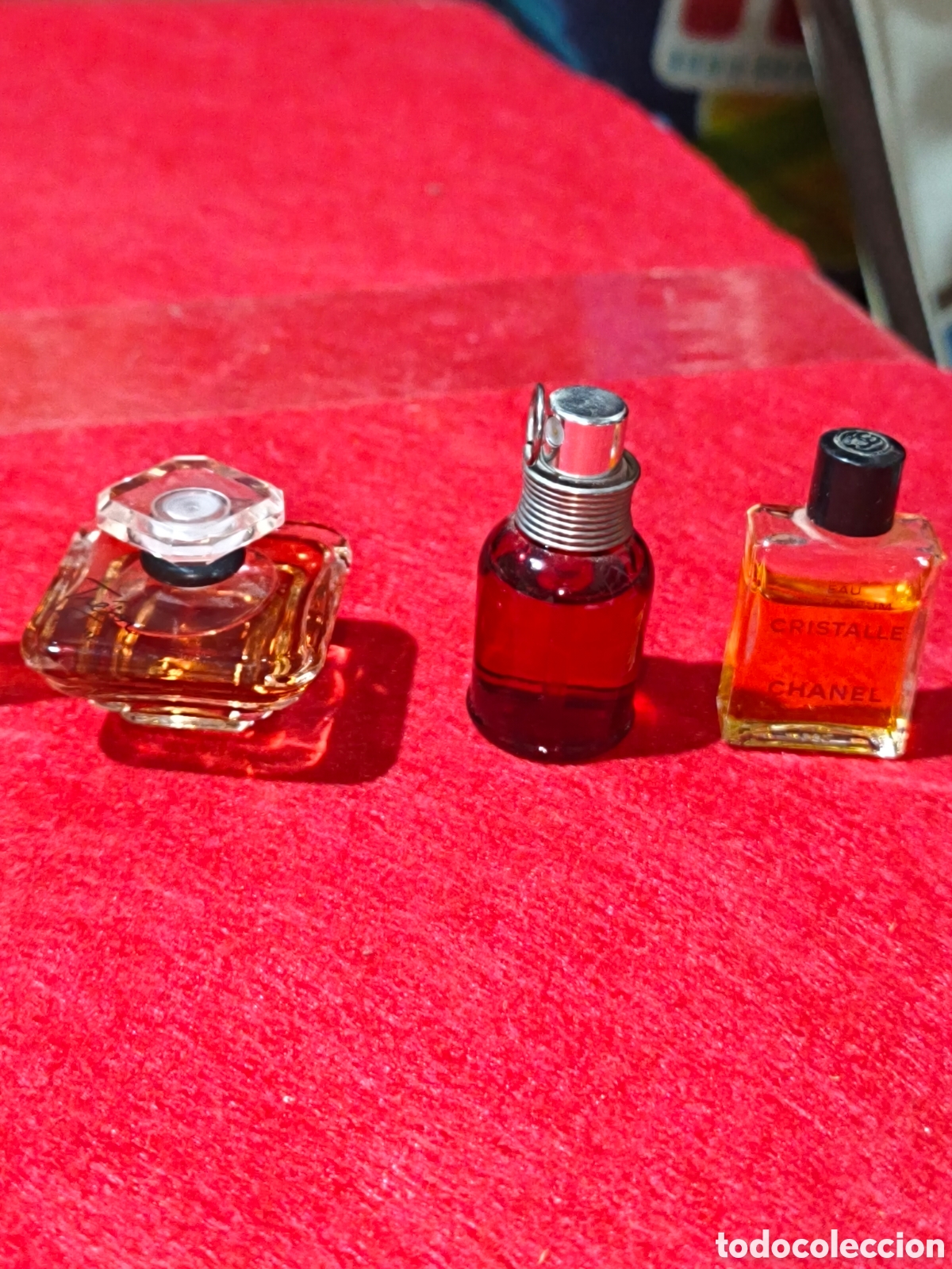 Miniaturas de perfumes antiguos: Lote de 6 perfumes miniaturas - Foto 3