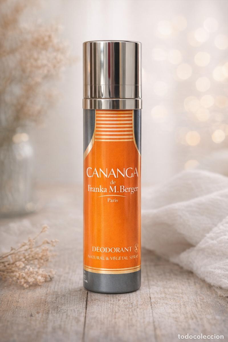 Miniaturas de perfumes antiguos: Franka M. Berg Davana Desodorante Spray Natural 75ml | Vintage Descatalogado