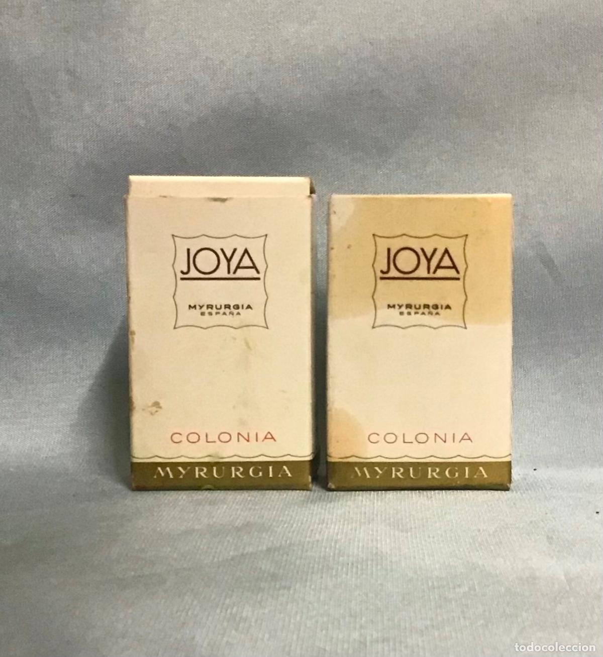 Miniaturas de perfumes antiguos: LOTE DE MINI COLONIA JOYA - Foto 2