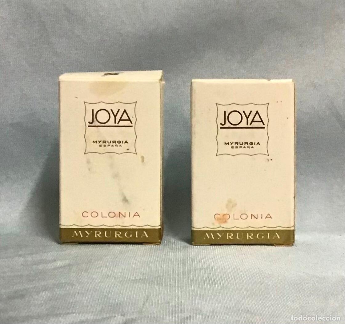Miniaturas de perfumes antiguos: LOTE DE MINI COLONIA JOYA - Foto 1