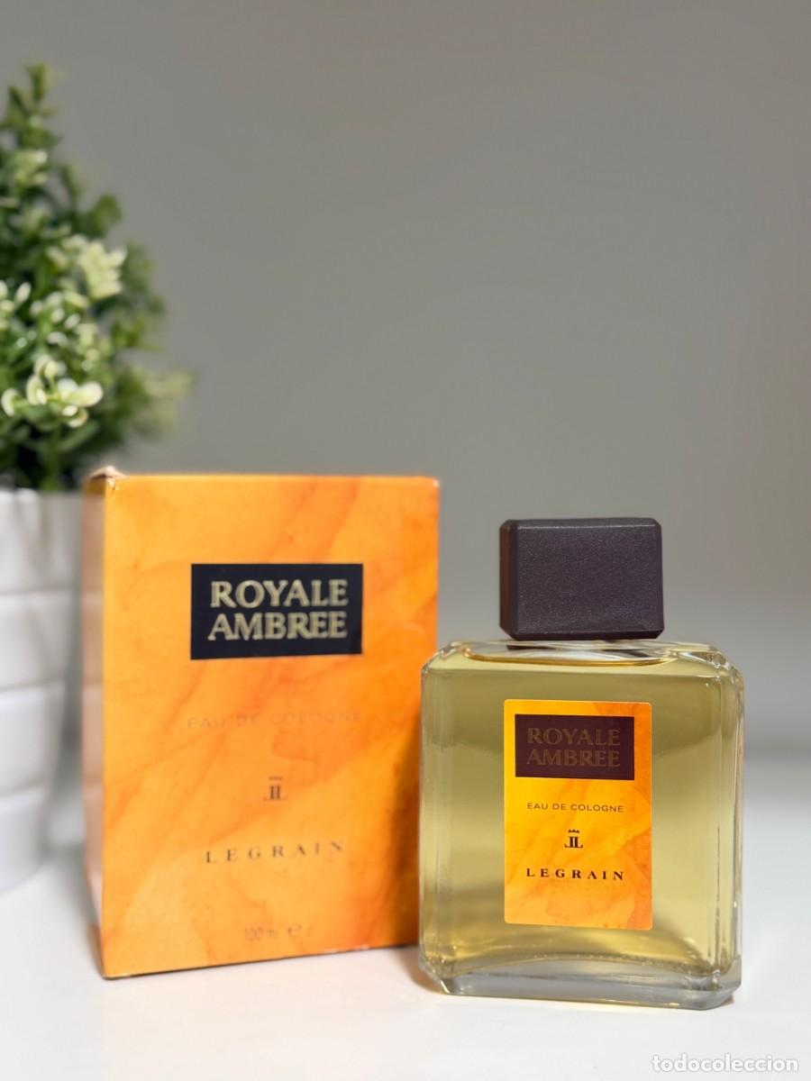 Miniaturas de perfumes antiguos: VINTAGE ROYALE AMBREE CRUZ VERDE 100ML SPLASH