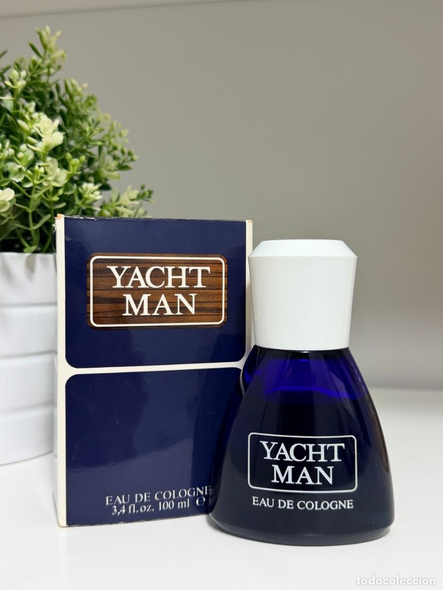 Miniaturas de perfumes antiguos: YACHT MAN COLONIA MAS COSMETICS EAU DE COLOGNE 100ML