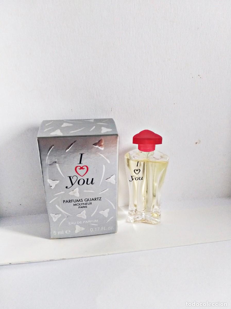 Miniatures of antique perfumes: Perfume miniatura I LOVE YOU de Molyneux