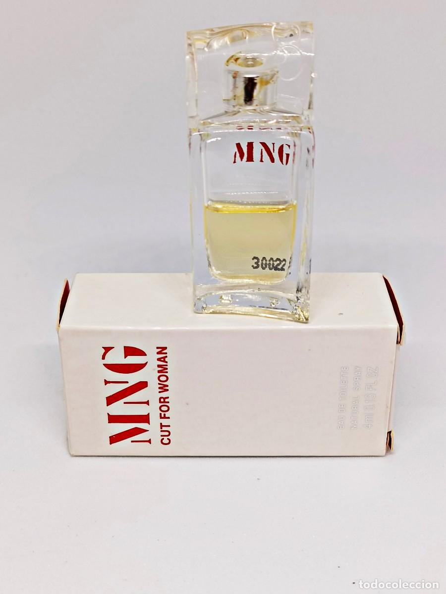 Miniaturas de perfumes antiguos: Miniatura perfume Mango MNG Cut de Puig