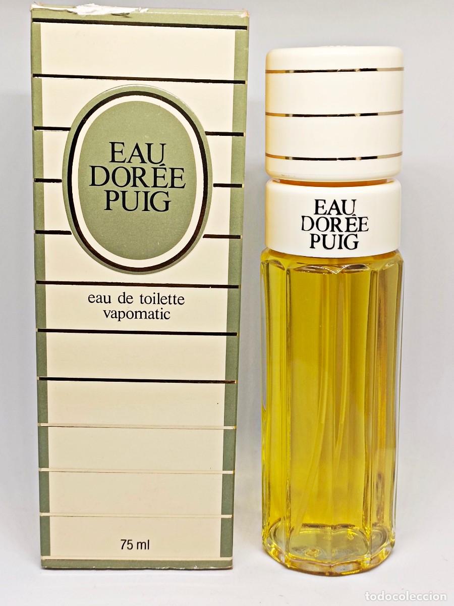 &Eacute;chantillons de parfums anciens: EAU DOR&Eacute;E Puig 75ml vaporizador
