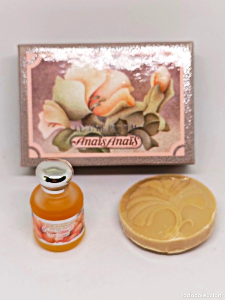 Miniaturen von alten Parf&uuml;men: Cofre Cacharel miniaturas Anais Anais Eau de Parfum y jab&oacute;n