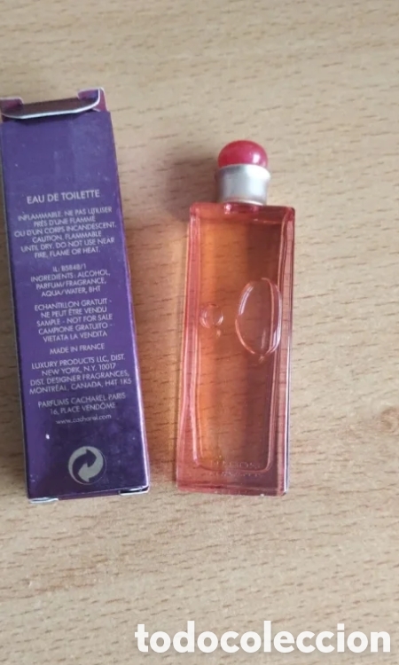 Miniaturas de perfumes antiguos: Gloria cacharel 7 ml - Foto 2