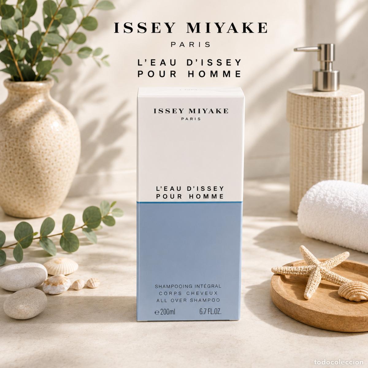 Miniaturas de perfumes antigos: L'Eau d'Issey Pour Homme All Over Shampoo 200ml | Precintado | Raro | &Uacute;ltimas Unidades