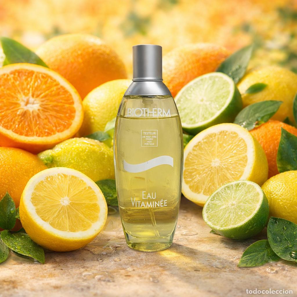 Miniaturas de perfumes antiguos: Biotherm Eau Vitamin&eacute;e Tester EDT 100ml | Vintage | Original | &Uacute;ltima Unidad