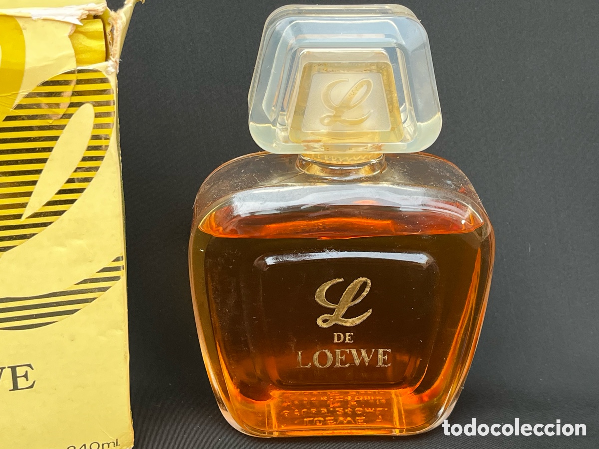 Miniaturas de perfumes antiguos: Perfume vintage &ldquo;L&rdquo; de Loewe. 240ml.