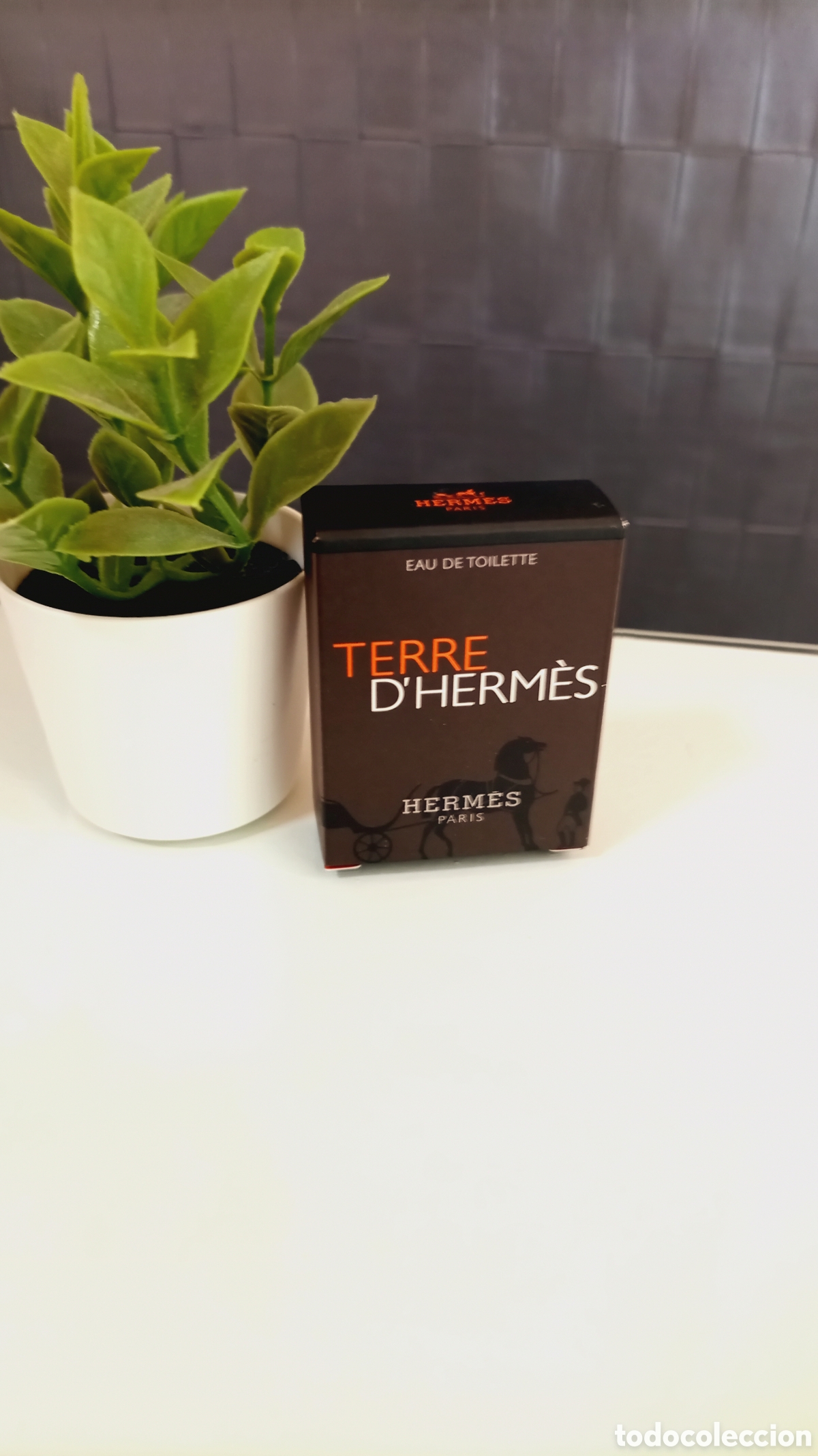 Miniaturas de perfumes antiguos: Miniatura Terre dHerm&egrave;s - Foto 2