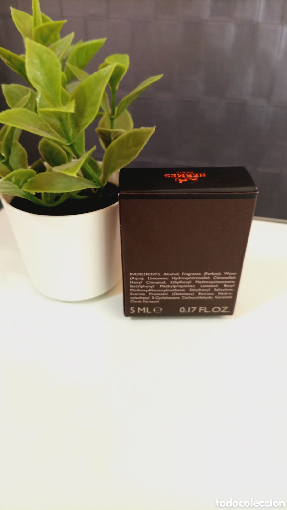 Miniaturas de perfumes antiguos: Miniatura Terre dHerm&egrave;s - Foto 3