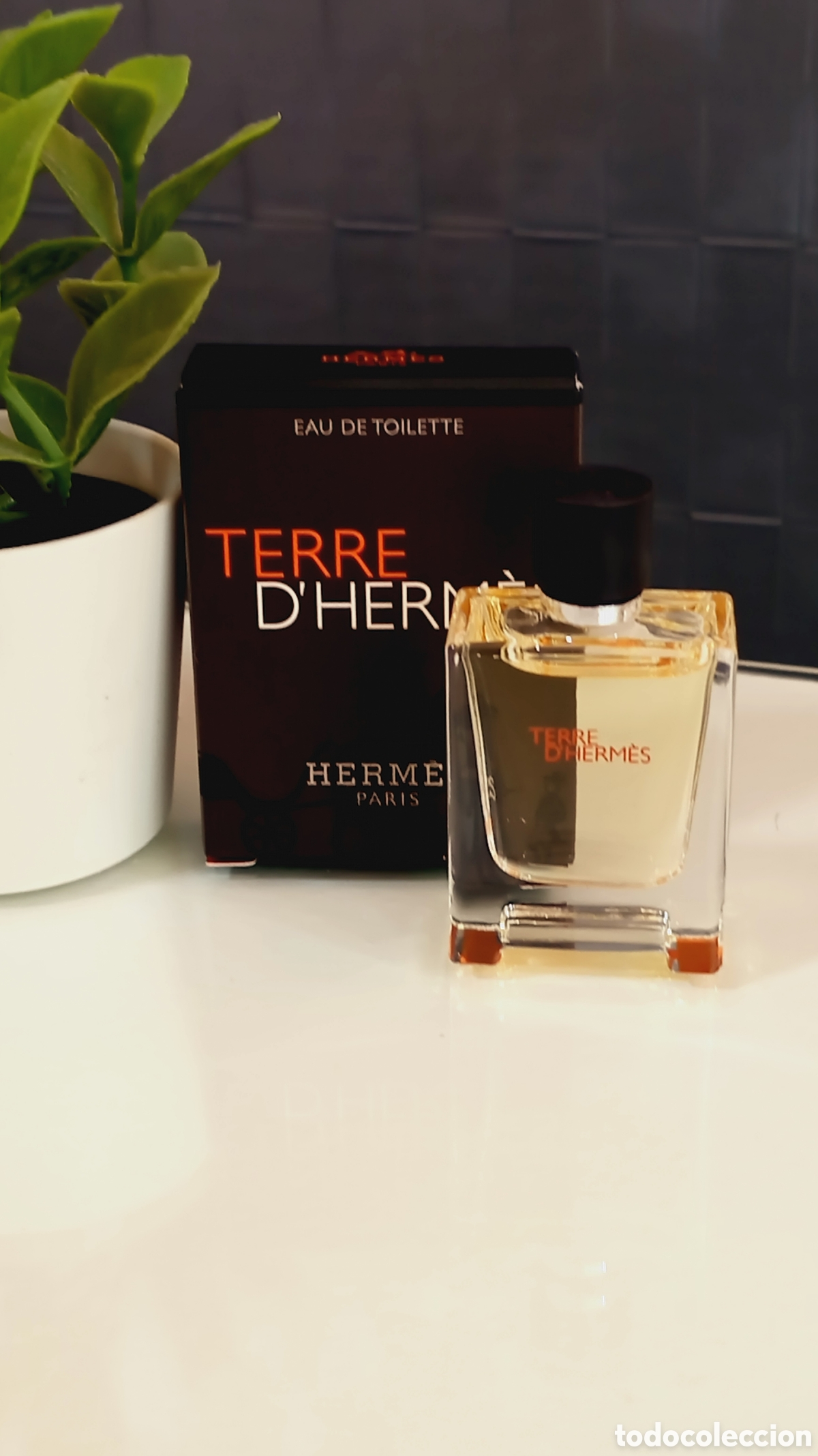 Miniaturas de perfumes antiguos: Miniatura Terre dHerm&egrave;s - Foto 1