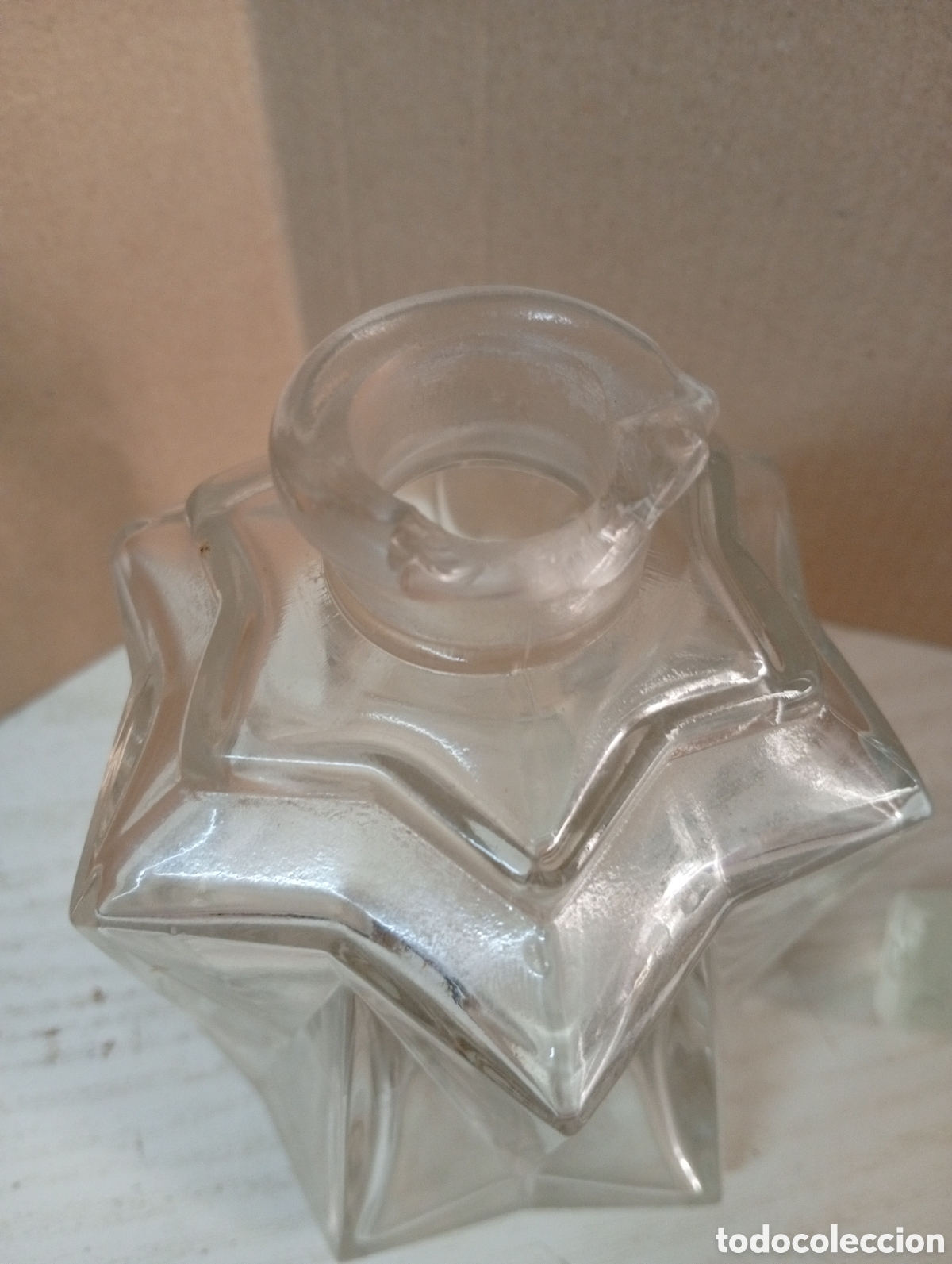Miniaturas de perfumes antiguos: Botella de perfume marca Monarda - Foto 2