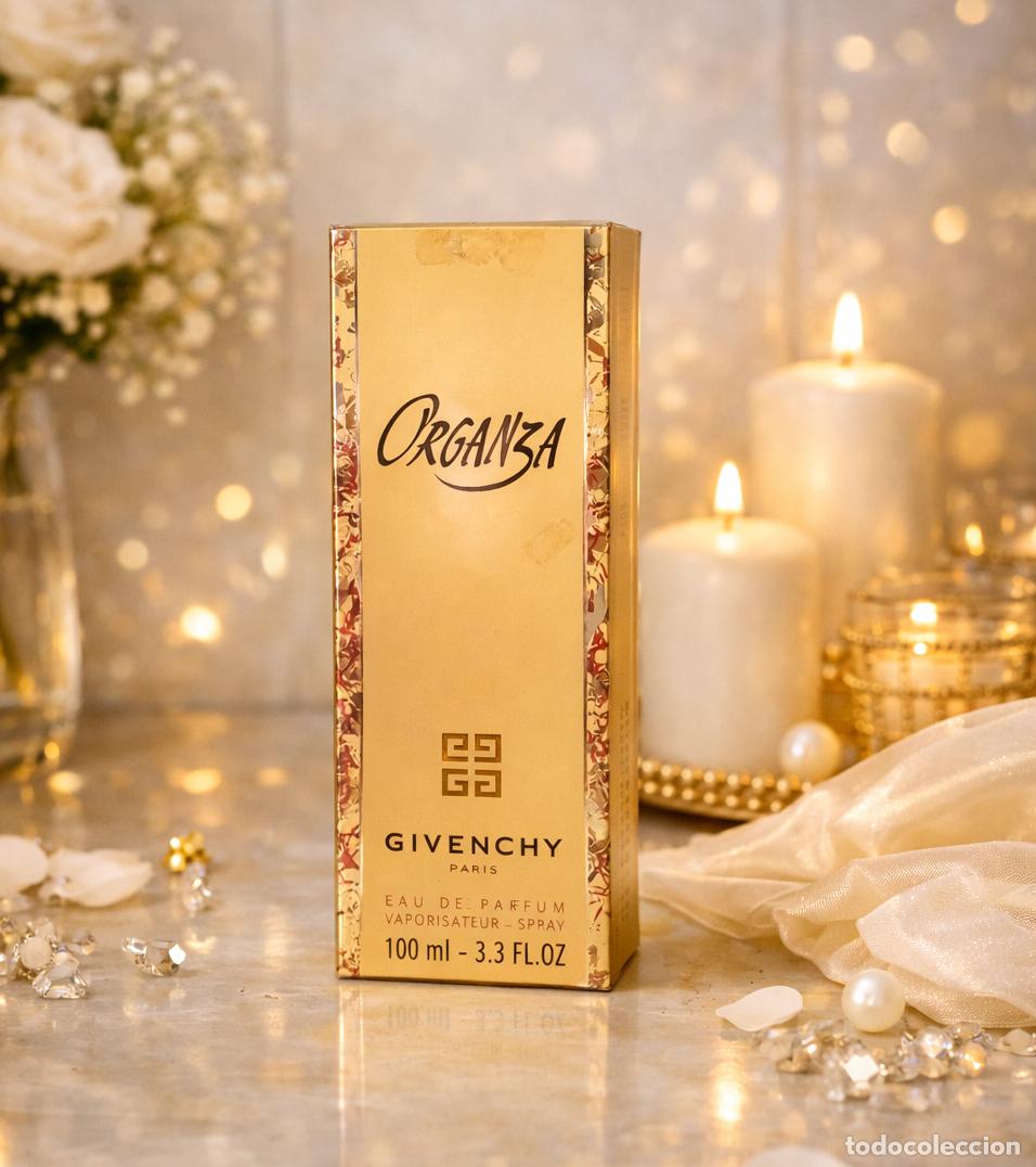 Miniaturas de perfumes antiguos: Givenchy Organza Eau de Parfum 100ml | Precintado | Vintage | Descatalogado | &Uacute;ltima Unidad