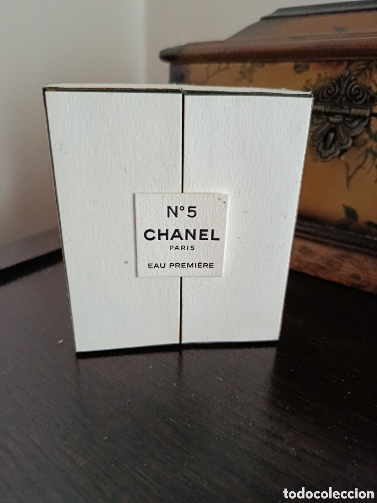 Miniaturas de perfumes antiguos: Miniatura perfume Chanel n5 con caja desplegable