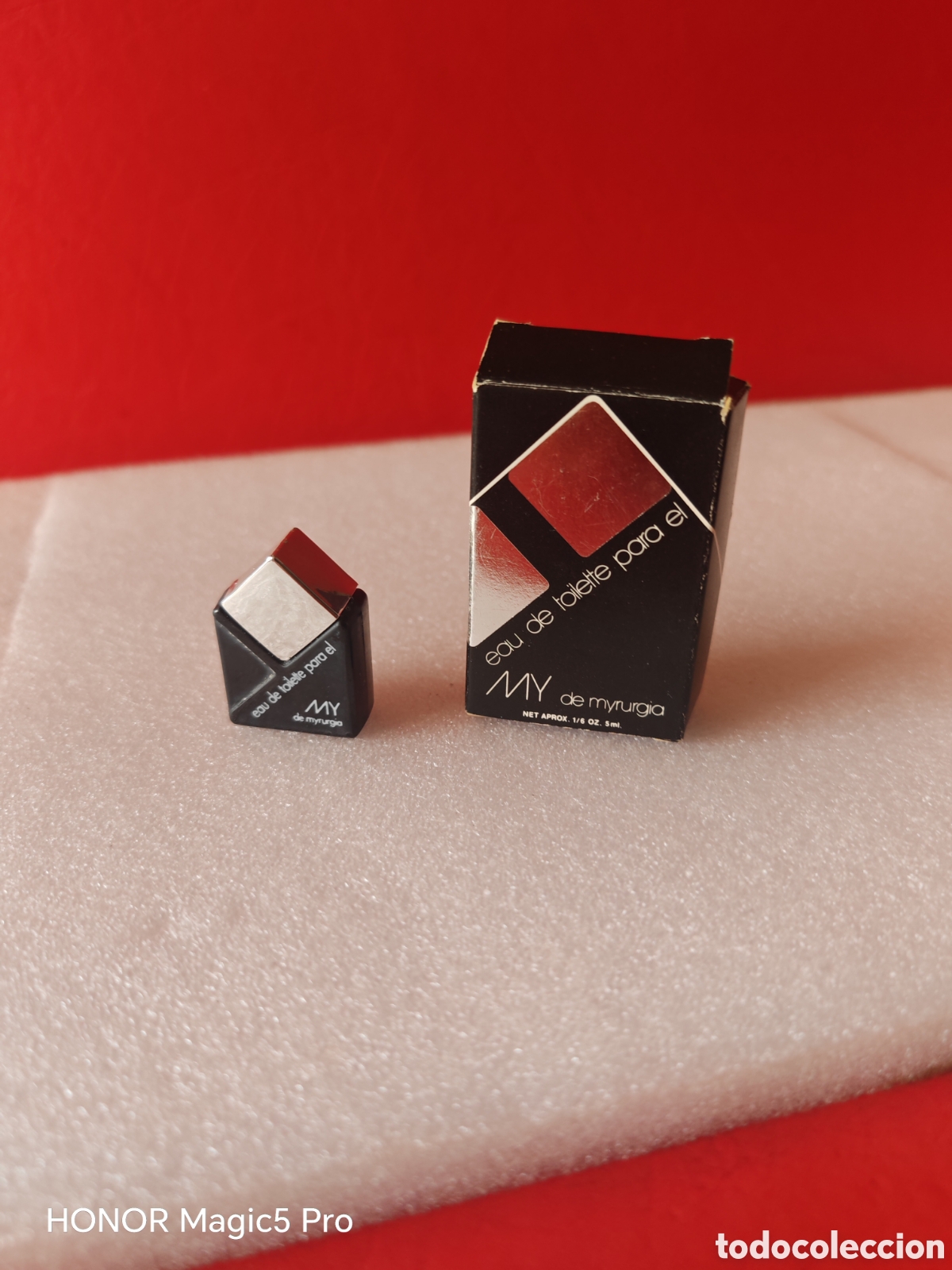 Miniaturas de perfumes antiguos: RAU DE TOILETTE PARA EL. MY DE MYRUGIA.MINIATURA. 5 ml
