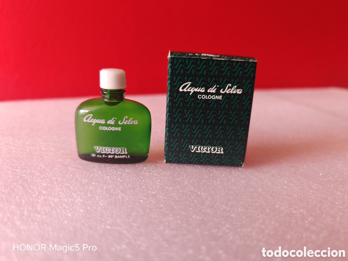 Miniaturas de perfumes antiguos: Miniatura Aqua di Selva de V&iacute;ctor,(7ml)
