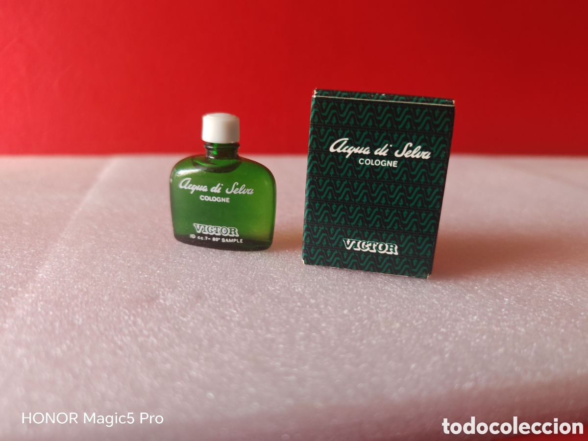 Miniaturas de perfumes antiguos: Miniatura.Aqua di Selva de V&iacute;ctor di Milano.7ML. COD 6101
