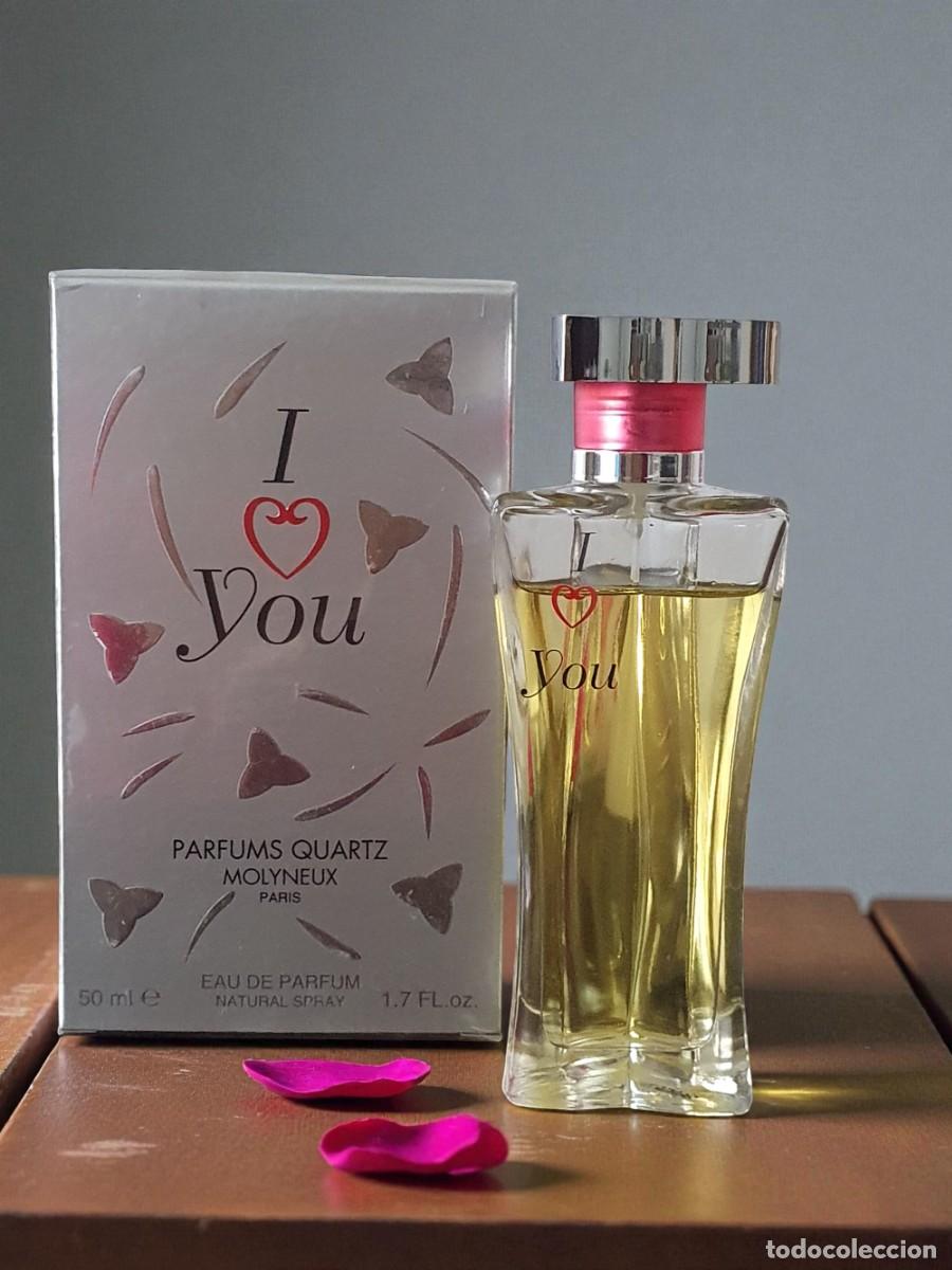 Miniaturas de perfumes antiguos: Quartz I Love You by Molyneux EDP 50ml | Vintage Raro |