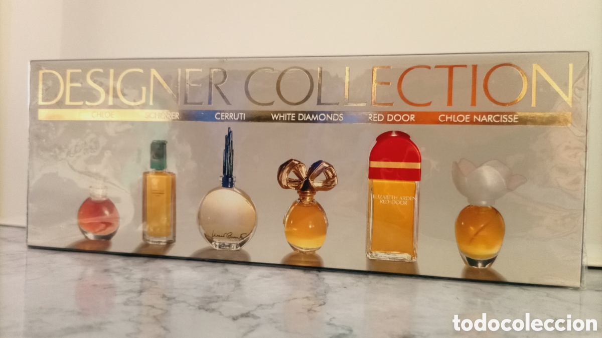 Miniaturas de perfumes antiguos: Vintage &rdquo;Designer Collection&rdquo; - 6 Miniaturas / Precintado