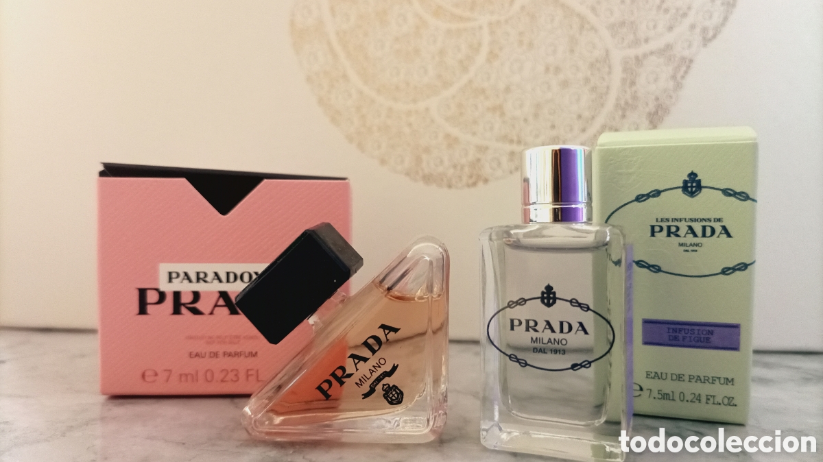 Miniaturas de perfumes antiguos: Lote 2 miniaturas Prada (EDP)