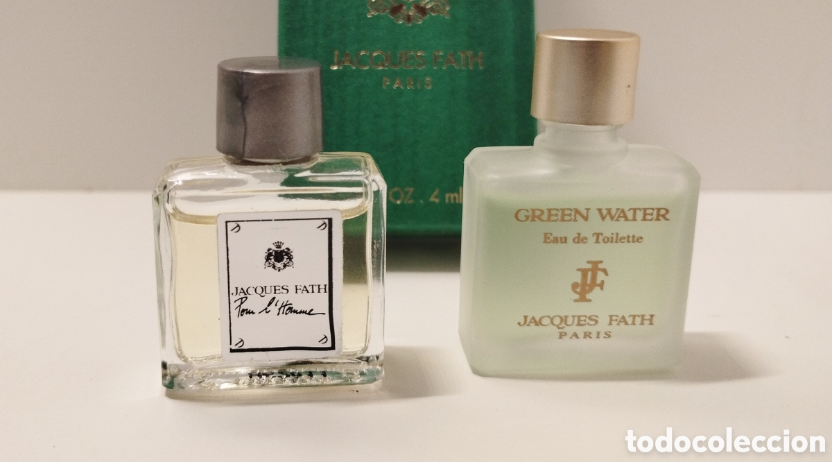 Miniaturas de perfumes antiguos: Miniaturas de perfume Jacques Fath
