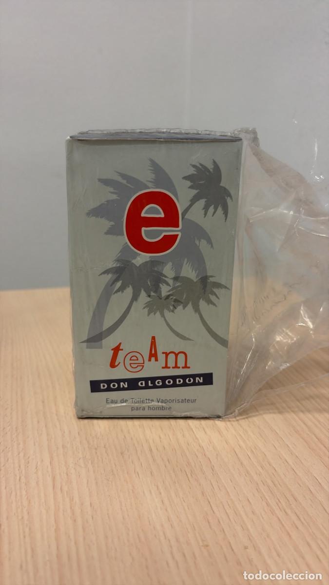 Miniaturas de perfumes antiguos: Team de Don Algod&oacute;n Hombre EDT 100 ml &ndash; Precintado &ndash; Myrurgia &ndash; Descatalogado &ndash; Ram&oacute;n Monegal