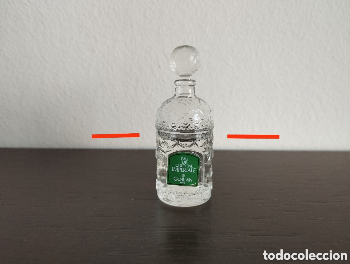 Miniaturas de perfumes antiguos: Miniatura de perfume Eau de Cologne Imperial de Guerlain - Foto 4