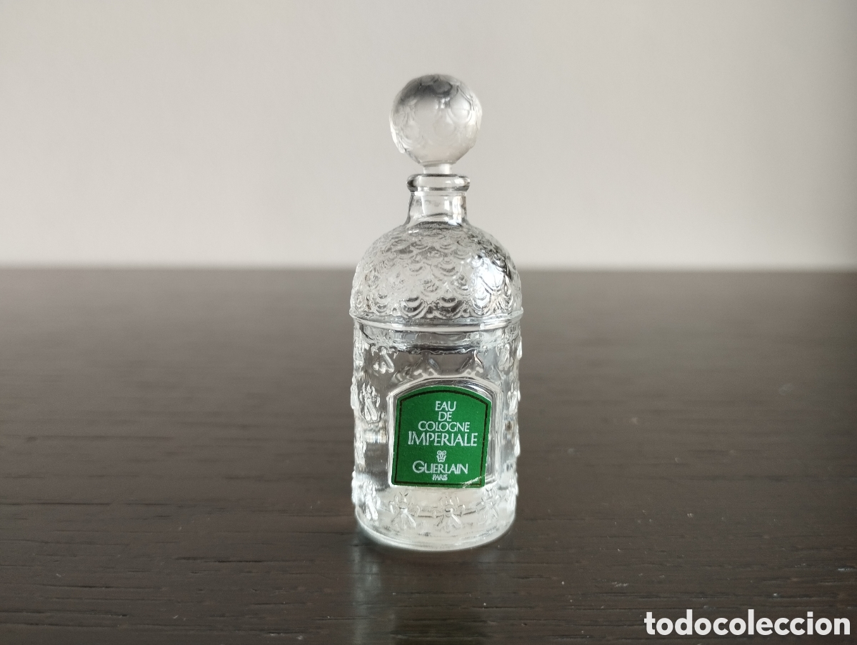 Miniaturas de perfumes antiguos: Miniatura de perfume Eau de Cologne Imperial de Guerlain - Foto 5