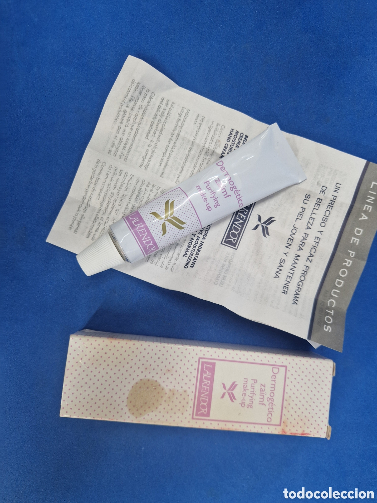 Miniaturas de perfumes antiguos: Dermogetico Zaimf incoloro