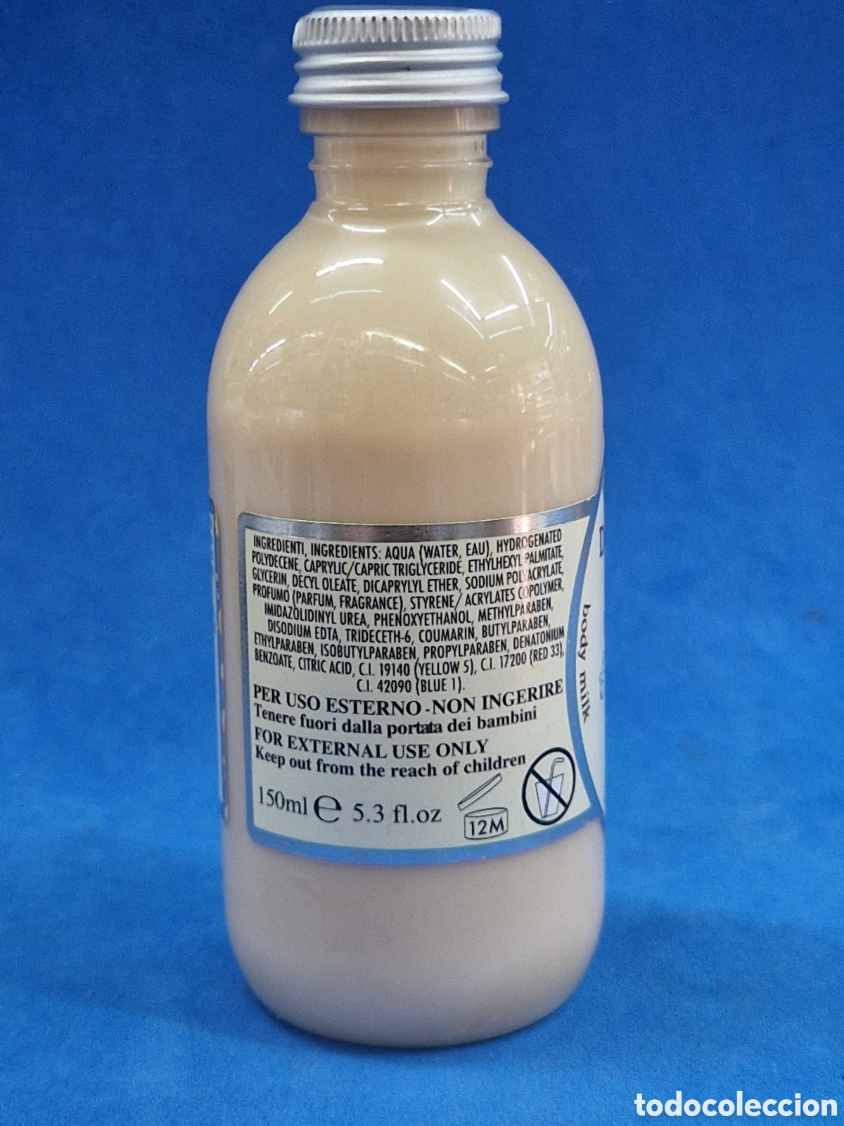 Miniaturas de perfumes antiguos: Leche corporal de coco y chocolate 150ml - Foto 3