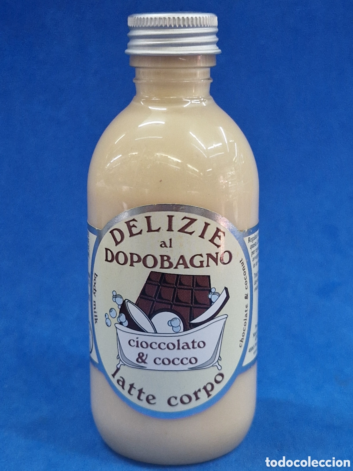 Miniaturas de perfumes antiguos: Leche corporal de coco y chocolate 150ml