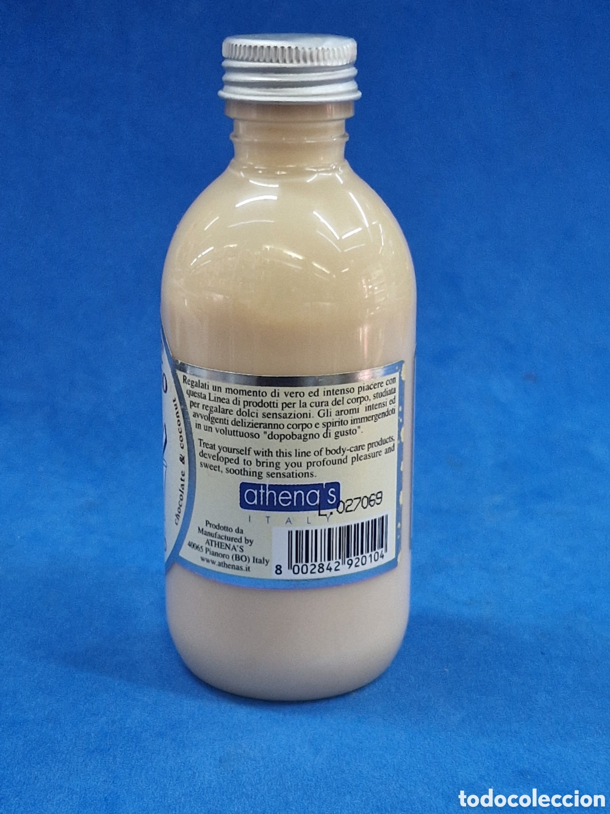 Miniaturas de perfumes antiguos: Leche corporal perfumada de coco y chocolate 150ml - Foto 2