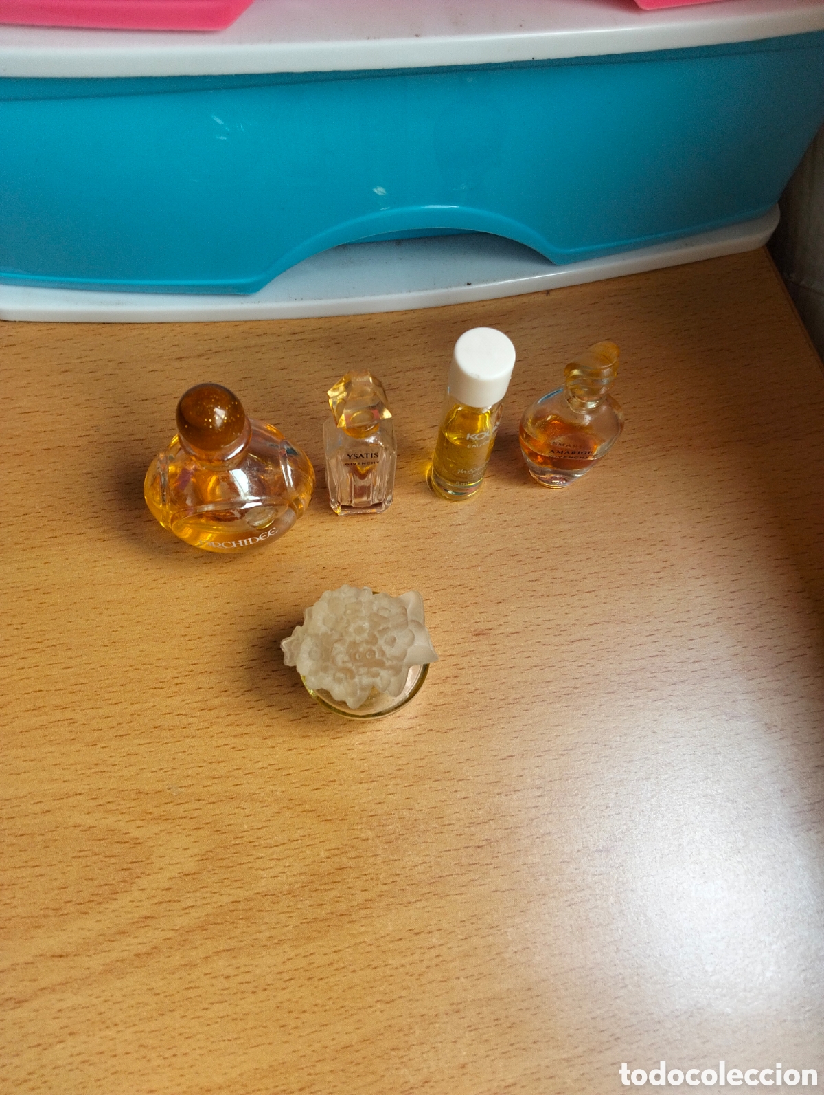 Miniaturas de perfumes antiguos: Frasco vintage miniaturas de perfume