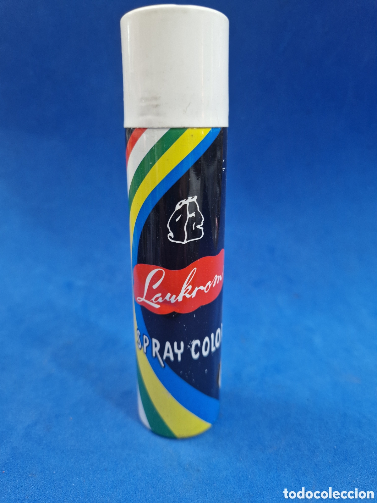 Miniaturas de perfumes antiguos: Laukrom spray laca color blanco