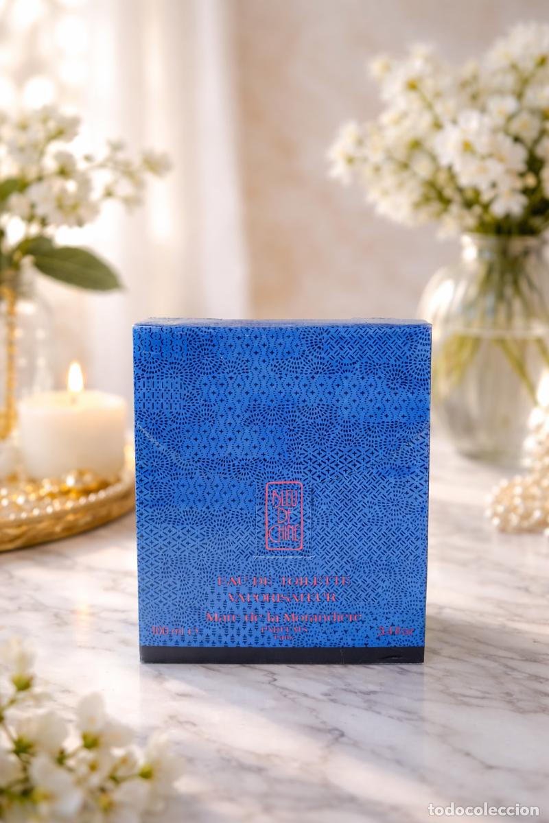 Miniaturas de perfumes antiguos: Marie de la Morandi&egrave;re Bleu de Chine Eau de Toilette 100ml | Vintage Sellado | Raro | Descatalogado