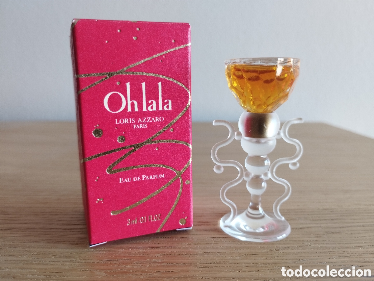 Miniaturas de perfumes antiguos: Miniatura de perfume Oh la la de Azzaro