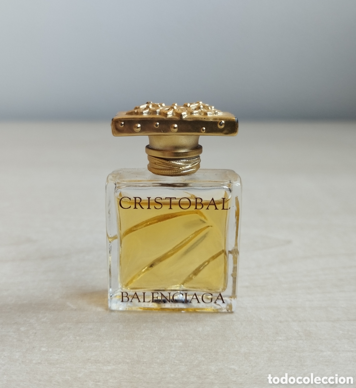 Miniaturas de perfumes antiguos: Miniatura de perfume Cristobal de Balenciaga
