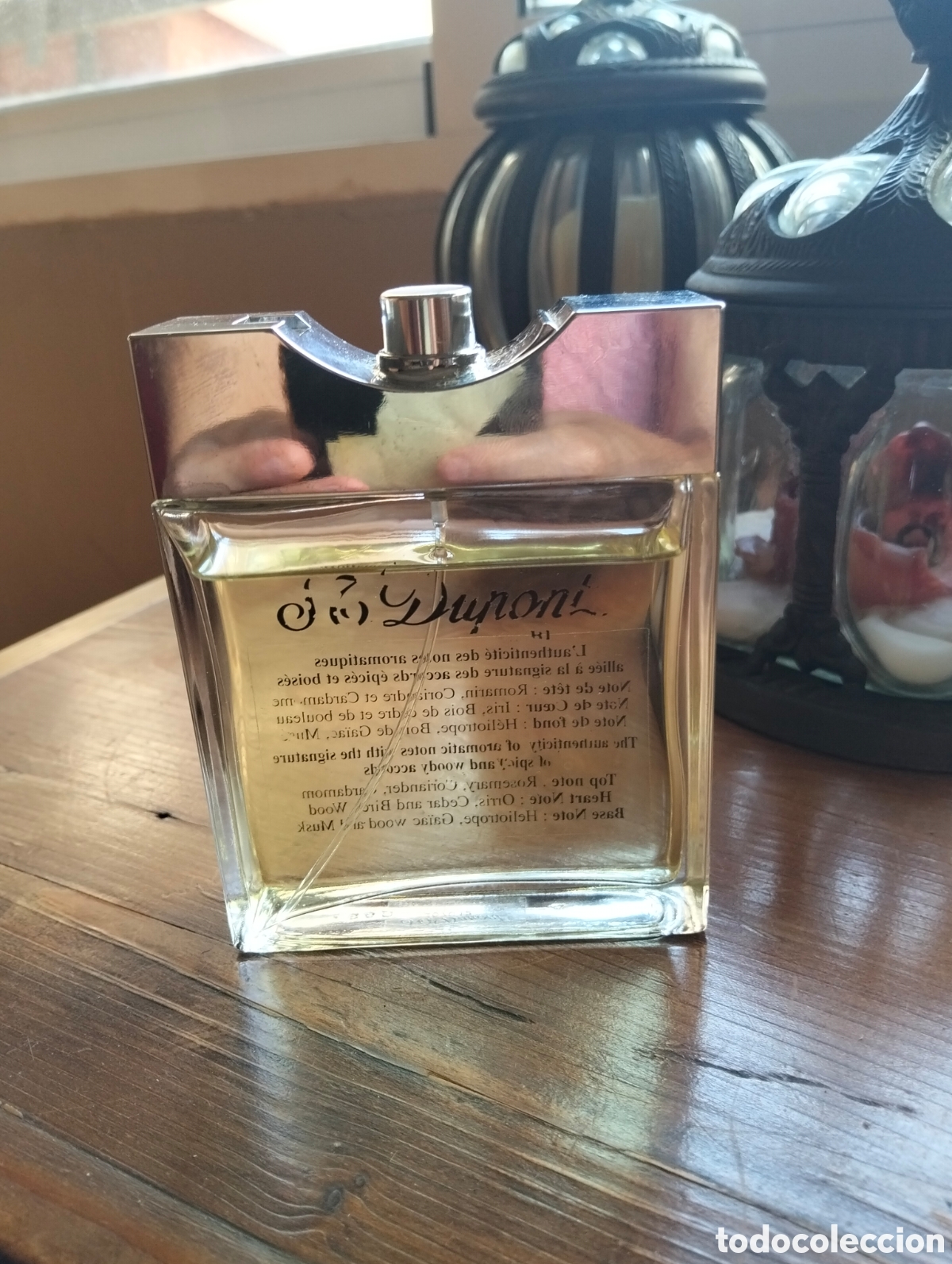 Miniaturas de perfumes antiguos: Dupont pour homme 100 ml