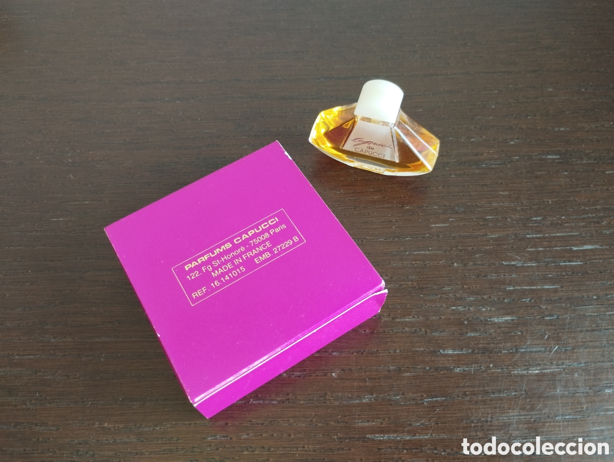 Miniaturas de perfumes antiguos: Miniatura de perfume Capucci de Capucci - Foto 6