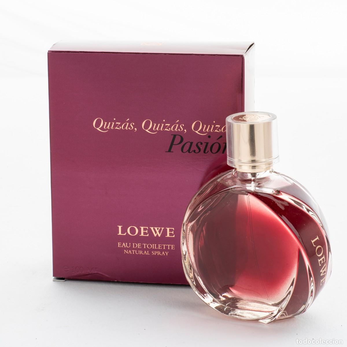 Miniaturas de perfumes antiguos: LOEWE QUIZAS, QUIZAS, QUIZAS, PASION. 100 ML EAU DE TOILETTE