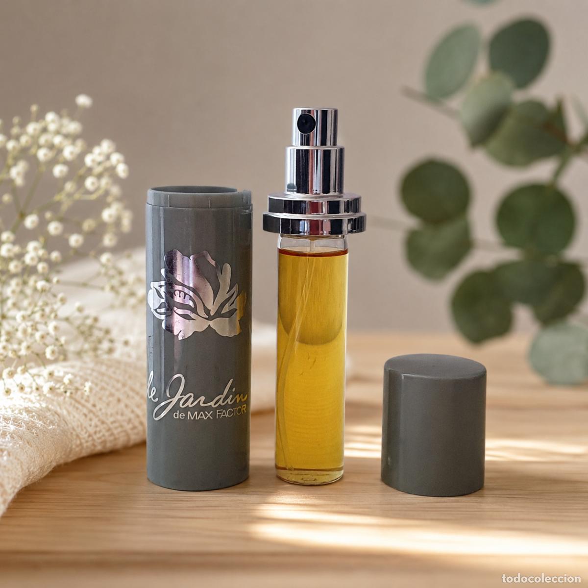 Miniaturen von alten Parf&uuml;men: Max Factor Le Jardin d'Amour EDT 15ml Recargable | Vintage Raro | Coleccionable | &Uacute;ltima Unidad
