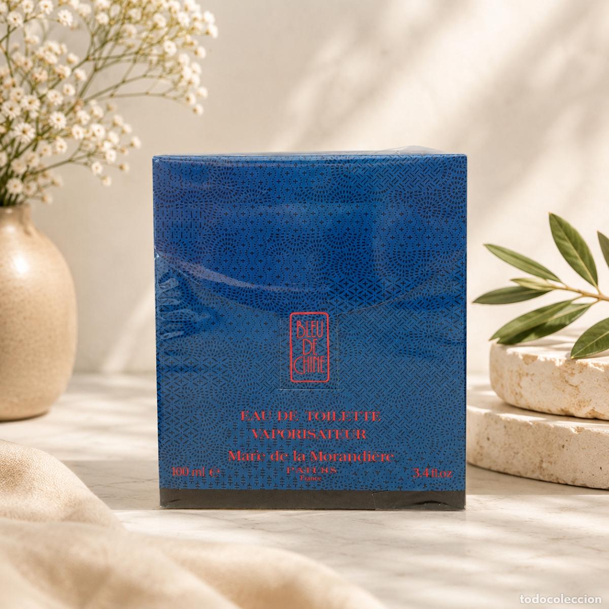 &Eacute;chantillons de parfums anciens: Marie de la Morandi&egrave;re Bleu de Chine Eau de Toilette 100ml | Vintage Sellado | Raro | &Uacute;ltima unidad