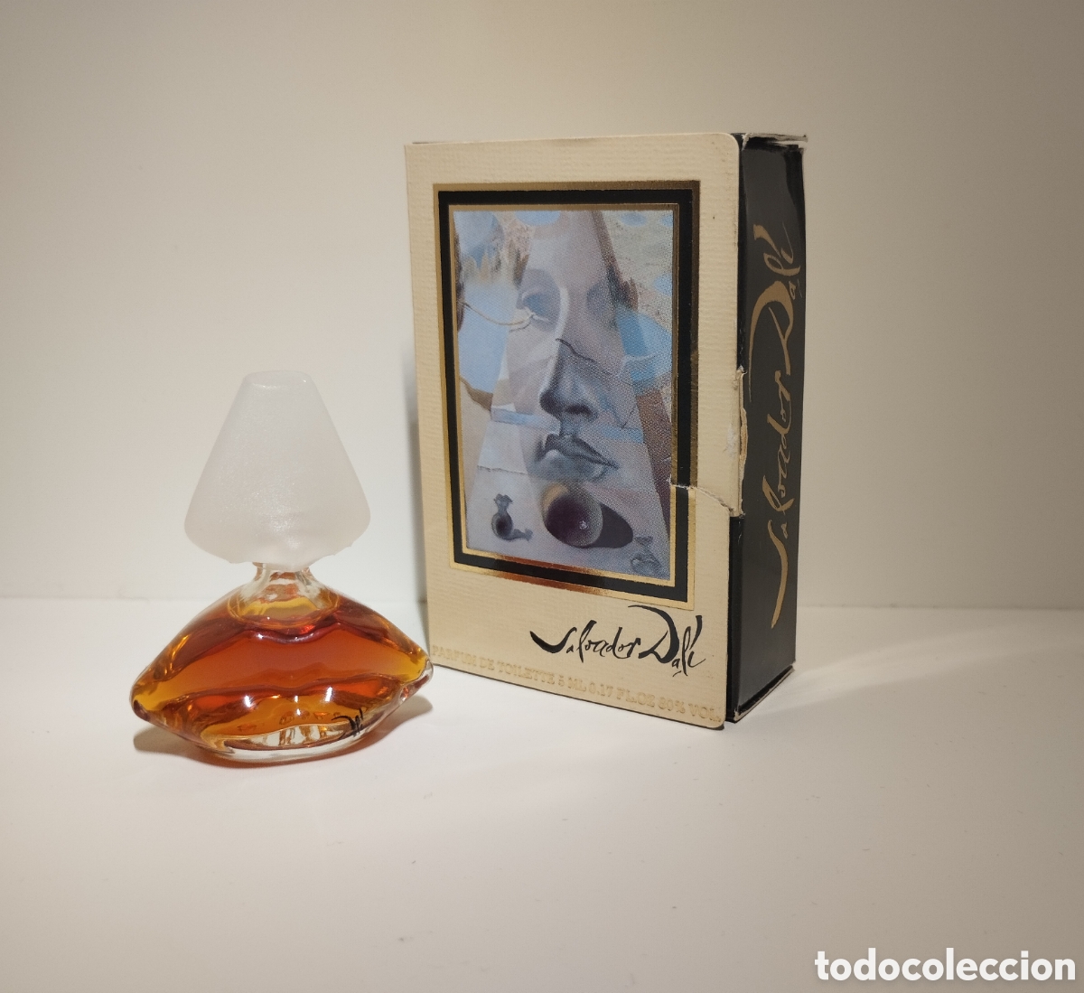 Miniaturas de perfumes antiguos: Miniatura de perfume Salvador Dal&iacute;