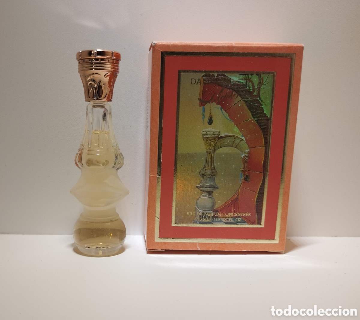 Miniaturas de perfumes antiguos: Miniatura de perfume Dalissime de Salvador Dal&iacute;