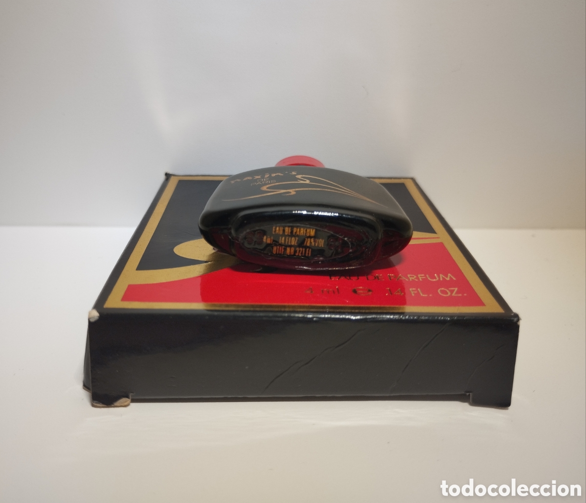 Miniaturas de perfumes antiguos: Miniatura de perfume Maxims de Paris - Foto 3