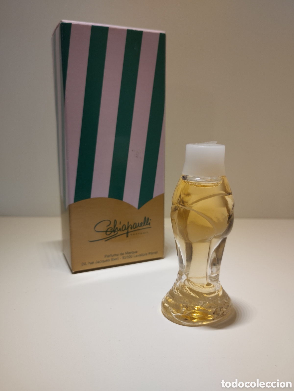 Miniaturas de perfumes antiguos: Miniatura de perfume Zut de Schiaparelli