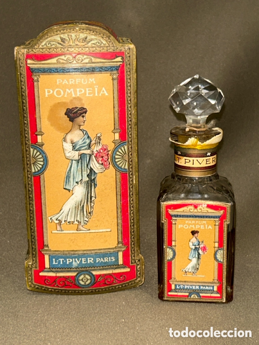 Miniaturas de perfumes antiguos: ANTIGUO PARFUM POMPE&Iuml;A L.T. PIVER PARIS *VER FOTOS*
